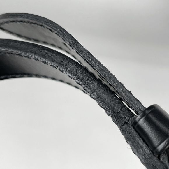 Louis Vuitton Petit Noe Shawl Drawstring Epi Noir Black Shoulder Bag - Picture 4 of 6